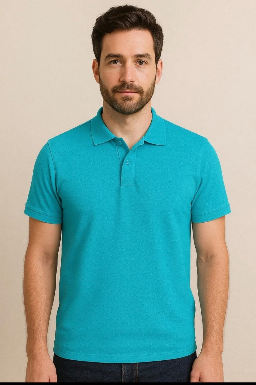 mens anti tan polo t shirt